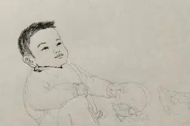 所有画种，人物画最难，人物画里，画孩子最难，温素洁要迎难而上