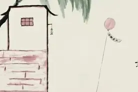 哲理中国画：大水漫不过鸭子背图片