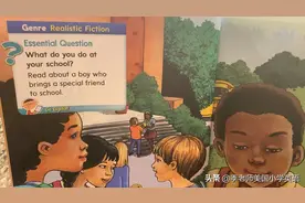 美国小学一年级单词genre的正确读音，大家来学习一下