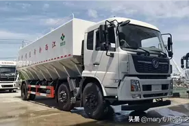 各种畜禽车 散装饲料运输车图片