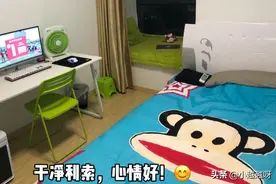 小伙有洁癖，10平米的出租屋收拾的干净利索，看看是不是很温馨视频封面