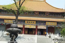 西安大兴善寺，一座闹市中的皇家寺庙，距今已有两千多年的历史图片
