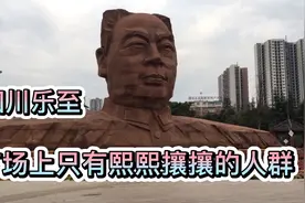 四川乐至，广场上的人熙熙攘攘。希望这段时期赶紧过去吧！视频封面