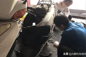 摩托车早上启动的时候“哒哒哒”响，看看什么问题视频封面