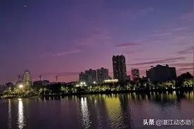 美丽的湛江夜景图片