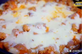 剩米饭的逆袭🍳平底锅芝士焗饭！那么简单！