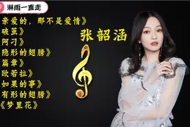 张韶涵歌曲最火的十首歌，每首都直击灵魂深处，让人难以忘怀视频封面