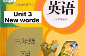 人教版新课标三年级下册Unit 3 At the zoo. 单词句子标准录音视频封面