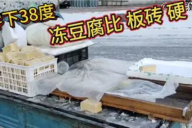 黑龙江省大兴安岭呼中区，零下40度左右的低温，冻豆腐比 搬砖 硬视频封面