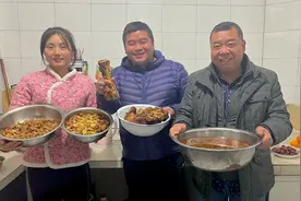 20斤猪肉做了4道菜，满满4大盆肉香满满，软糯酥脆咬一口满嘴流油