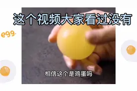 挑战鸡蛋放白醋泡一晚，鸡蛋就变成透明有弹性，一起来看看结果吧