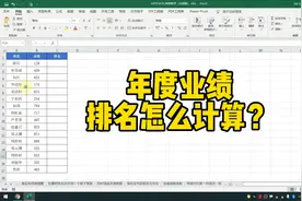 年度业绩排名怎么计算？视频封面