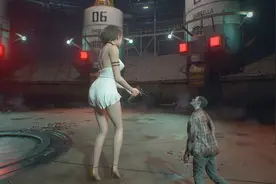 《生化危机3重制版》3米超级女巨人吉尔•瓦伦丁