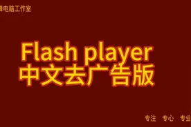 Flash player 中文去广告版