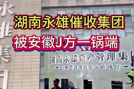 安徽警方跨省把湖南永雄催收集团一锅端，集团领导提了三个请求…视频封面