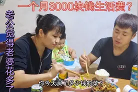 上海租房：一家3口一个月生活费3000块，老公是觉得花的太多了吗视频封面