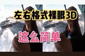 裸眼3D你真的会看吗？一分钟教你学会看裸眼3D，学不会来骂我