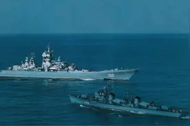 1985年11月，中国东海133重庆舰驱离苏联重型核动力巡洋舰。视频封面