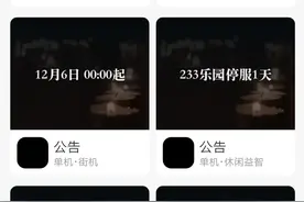 233乐园不能再玩了，你们可以看一下不管哪个游戏都不能在玩了不