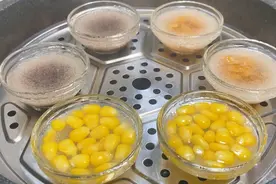 钵仔糕家庭做法，配方比例简易，个个Q弹爽滑，学会可以出摊了