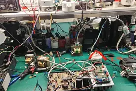 今天带学员干了一批长虹/惠而浦/约克变频空调主板。F8/F7/T8/T9/视频封面