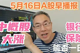 外盘中概股指数暴涨4%！A股银行保险大涨能否一日游？追涨靠谱吗视频封面