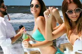 海滩美女比基尼泳衣尬舞派对男女舞动起来视频封面