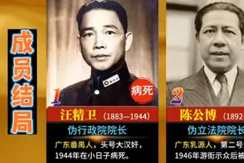 汪伪政权成员结局（名字都起的书香门第）视频封面
