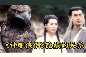 95版《神雕》隐藏的关系，洪七公儿子帅过刘德华，傻姑华筝是同学