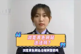 浏览黄色网站会被抓么？