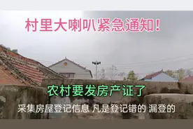河南周口农村开始办房产证，村里有房子的，不要错过这次登记视频封面