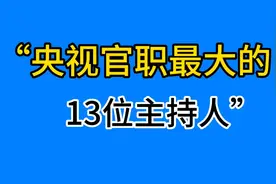 央视主持人都是什么官职你知道吗？猜猜都有谁？视频封面