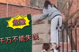 安全警示教育系列，禁止翻越护栏，避免尴尬，为了安全视频封面