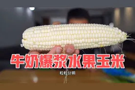 生吃漳州特产“牛奶爆浆玉米”，一口下去满嘴清甜视频封面