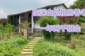 闽侯县的深山里，一年只要两千块的租金就能租一整座这样的房子。视频封面
