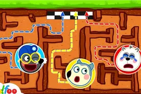 甜动漫:宝宝闯迷宫 哪个小朋友率先成功呢 快来看看吧视频封面