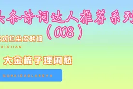 多有吸睛之作惊人之语，戏谑人间不拘一格，严肃起来不失君子风雅视频封面