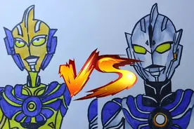 简笔画雷杰多奥特曼学渣pk学霸视频封面