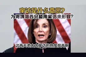 窜访是什么意思？和访问的区别在哪里？为何佩洛西只能用窜访！