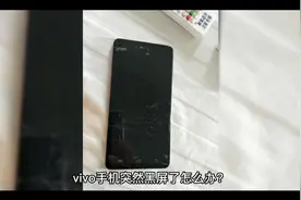 vivo手机突然黑屏了怎么办？视频封面