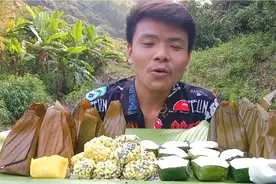 泰国橙子弟弟 赛博吃泰式甜点菜单，香甜可口视频封面