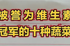 这十种蔬菜，富含人体必需的各种维生素，看看你都吃到了吗视频封面