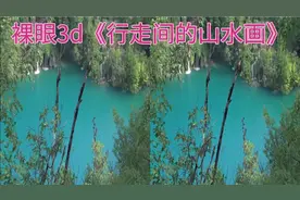 裸眼三维立体视频《行走间的山水图》