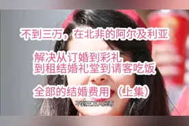 不到三万，在阿尔及利亚解决从订婚到彩礼到请客的全部费用 上集视频封面