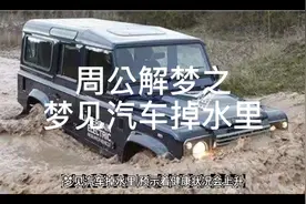 周公解梦之梦见汽车掉水里视频封面