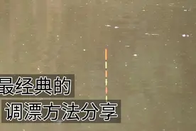 调漂：大师最经典、最快的调漂方法分享！漂相清晰！视频封面