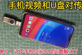 才发现，手机里的视频文件，可直接传到U盘上，方法如此简单视频封面