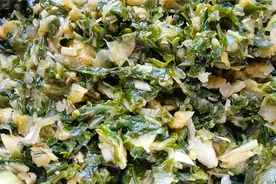 河北人舌尖上的干白菜，我们农村最家常的做法，肥而不腻，老香了