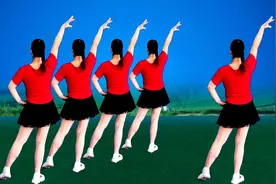 请欣赏背面广场舞《一首宽心谣》火爆流行，好听又好看满满正能量