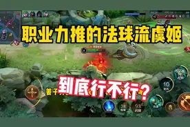 职业力推的法球流虞姬到底行不行？阿乐来告诉你！视频封面